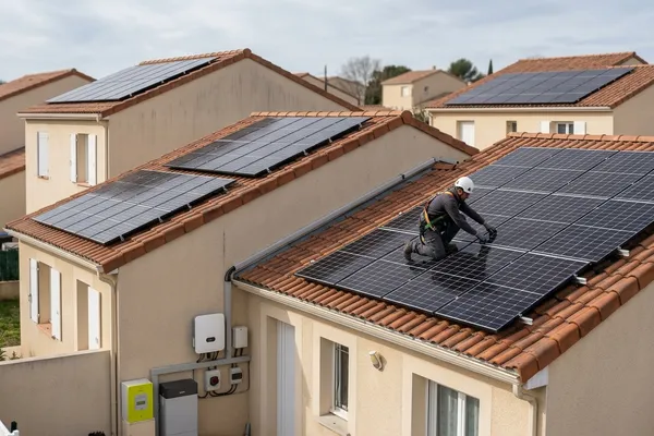 Installation de panneaux solaires en toiture à Calais